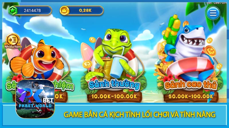 Game Bắn Cá Kịch Tính Lối Chơi Và Tính Năng