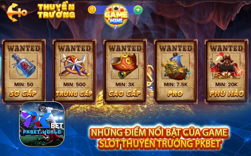 Những Điểm Nổi Bật Của Game Slot Thuyền Trưởng PKBEt